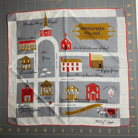 Tammis Keefe Vintage Handkerchief - Picture 1 of 3